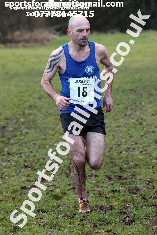 Mens 35 to 64s, 2018 North Eastern Masters, Darlington. Photo: David T. Hewitson/Sports for All Pics